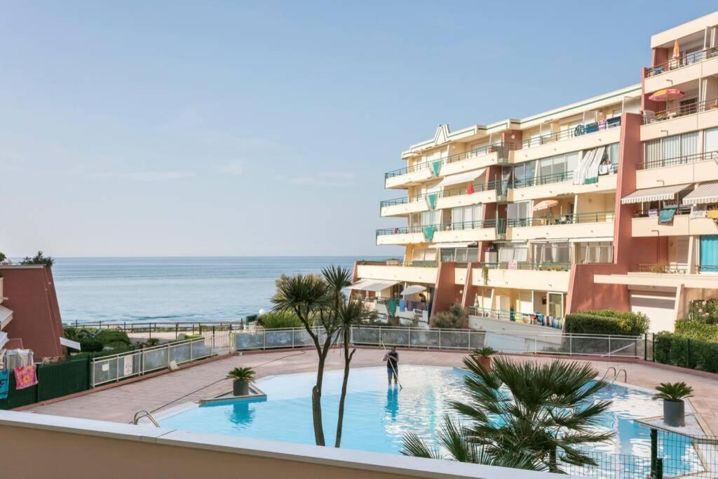 T3 Climatise Avec Piscine Et Vue Sur Mer Σετ Εξωτερικό φωτογραφία